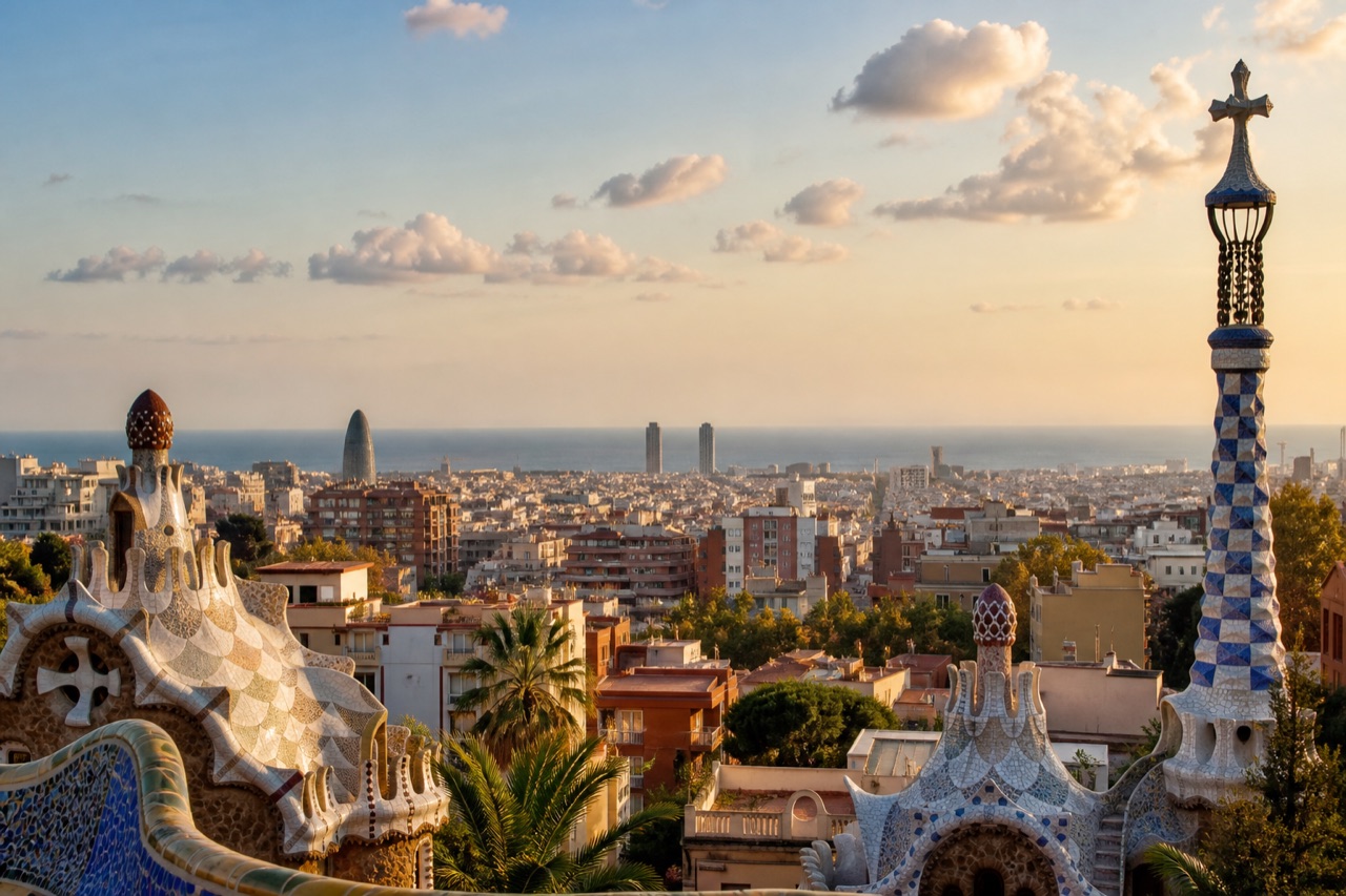 Barcelona city street for Summit Global Education